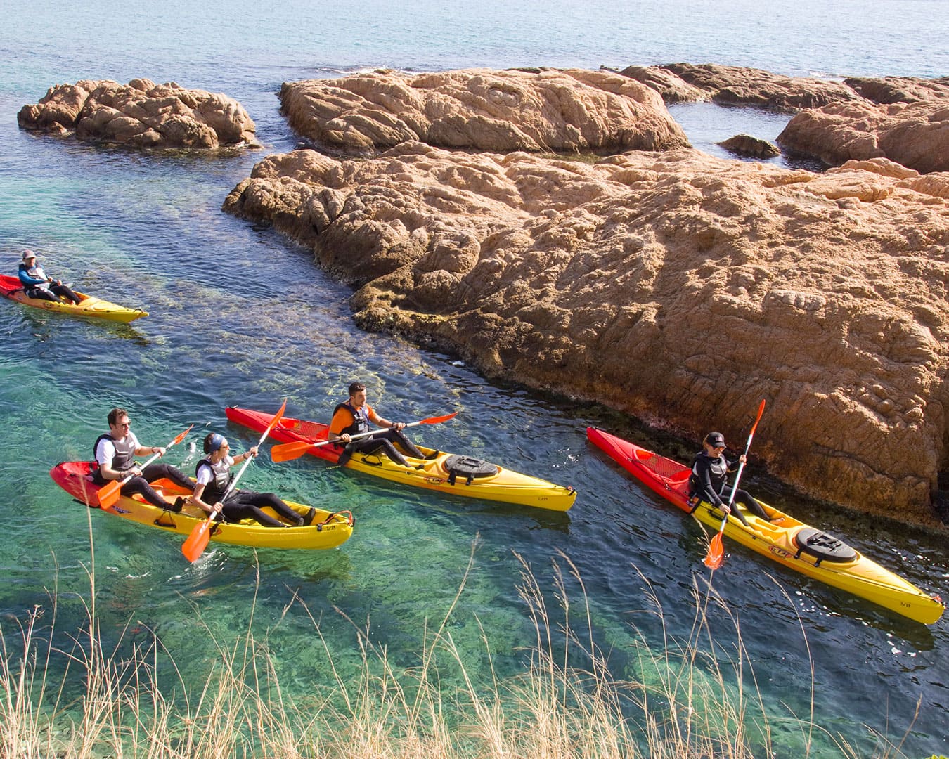 kayak tour in barcelona