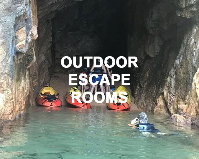 Outdoor escape rooms barcelona