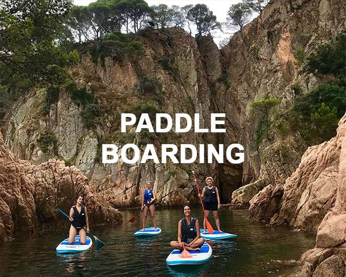 paddle board tour Barcelona