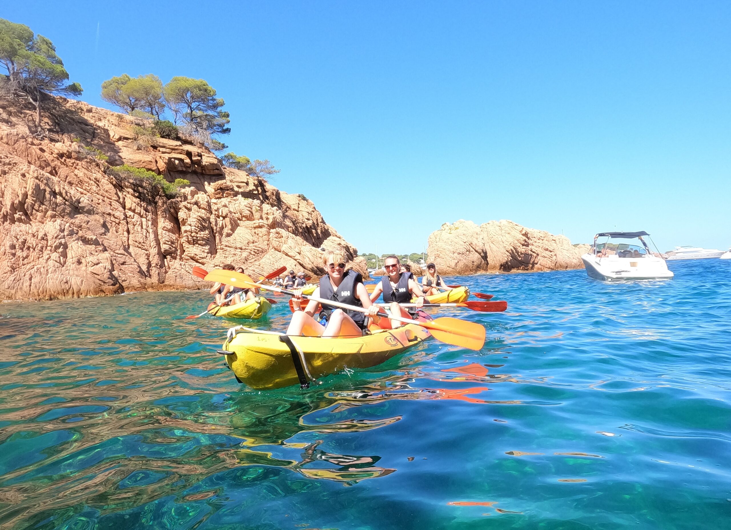 Kayak tours from Barcelona to the Costa Brava Spain